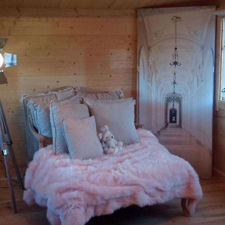 Chambre Studio Photo Chalet Sdb Partagee A Proximite Chavagne Zewnętrze zdjęcie