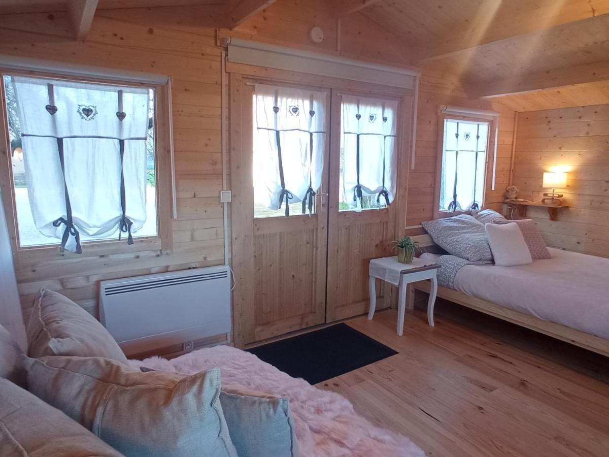 Chambre Studio Photo Chalet Sdb Partagee A Proximite Chavagne Zewnętrze zdjęcie