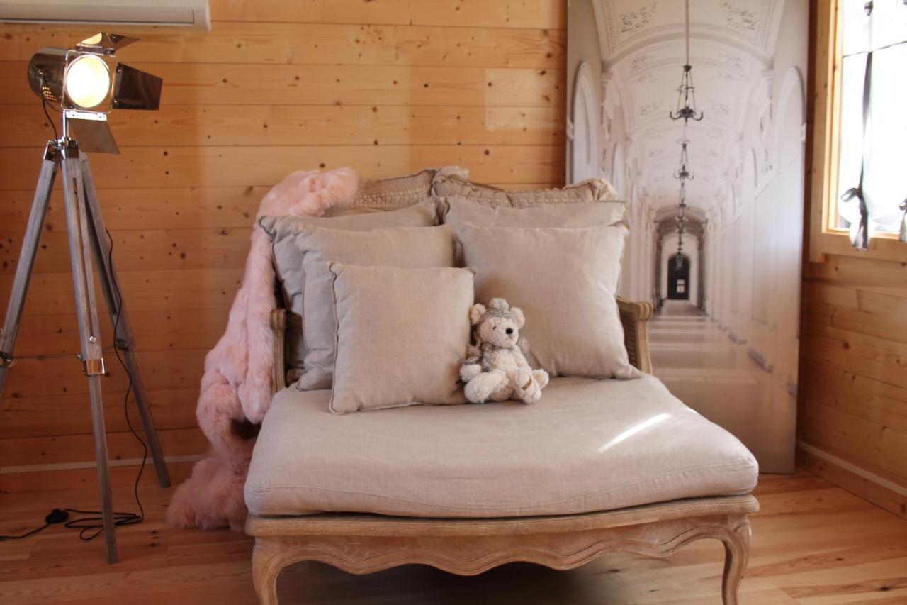 Chambre Studio Photo Chalet Sdb Partagee A Proximite Chavagne Zewnętrze zdjęcie